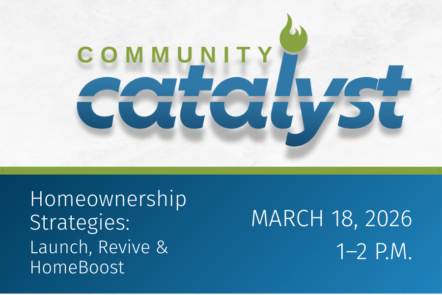Community Catalyst: Homeownership strategies